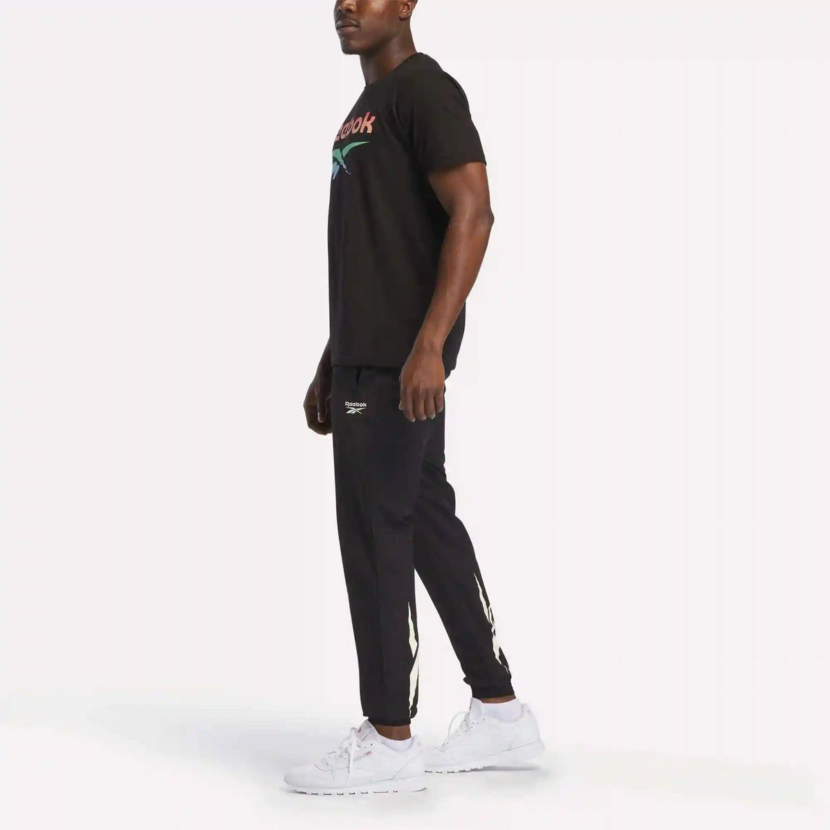 Men's Vector Graphic Rainbow T-Shirt