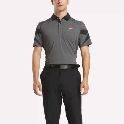 Men's Signature Vector Colorblocked Polo Shirt